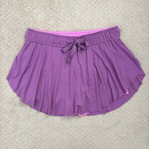 Free People Movement On Point Purple Skort Skirt Women’s Size Large